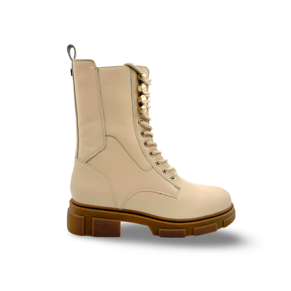 Cara Cream Leather WATERPROOF Boot Discount