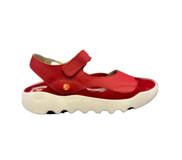 Cherry Red Adjustable Sandal Online Sale