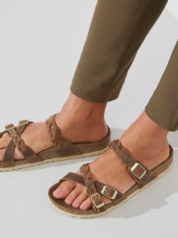 BIRKENSTOCK Franca Sandal: Oiled Leather Supply