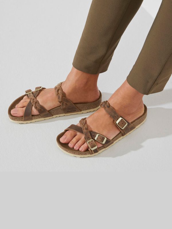 BIRKENSTOCK Franca Sandal: Oiled Leather Supply