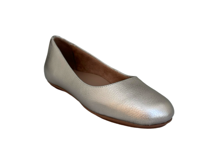 Maxwell Warm Silver Flat Online now