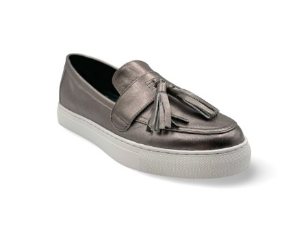 Milano Pewter Loafer Online Hot Sale