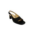 103500 Black Leather Sandal For Discount