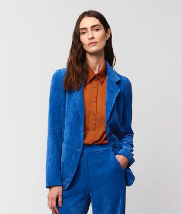 50006 Amaya Cobalt Blazer For Cheap