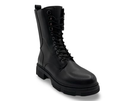 Cara Black Leather WATERPROOF Boot Sale