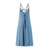 FP5185 Faded Denim Slip Dress For Sale