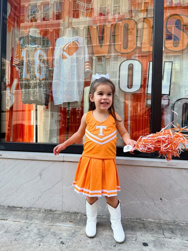 University of Tennessee Toddler Cheerleader 3-Piece Set Online Hot Sale