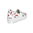 Becca White Shoe Print Slip On Fashion