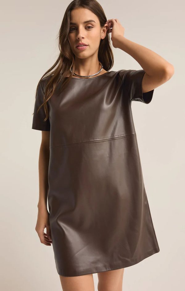 Z SUPPLY London Faux Leather Dress Online Hot Sale