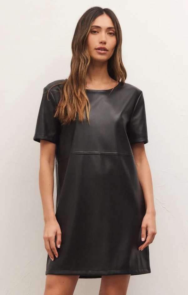 Z SUPPLY London Faux Leather Dress Online Hot Sale