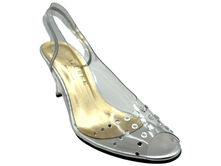 Mirga Sliver Crystal Sling Back Online now