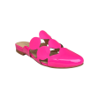 Forli Hot Pink Patent Flat Slide Sale