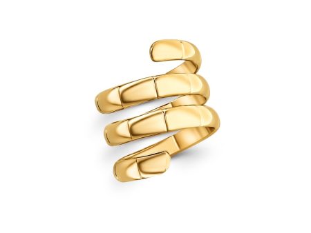 Ellie Vail - Frankie Spiral Ring Online Sale