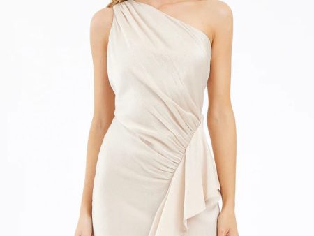 Adelyn Rae Eileen One Shoulder Ruffled Dress Online Sale