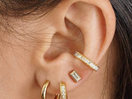 Ellie Vail - Tinsley Huggie Hoop Earring Discount