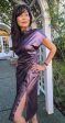 PH5178 Amethyst Stretch Metallic  Dress on Sale