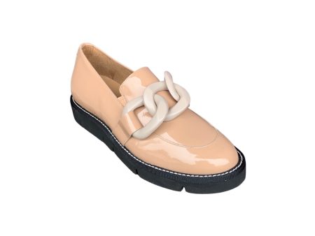 JOH2214 Natural Patent Loafer Online Hot Sale