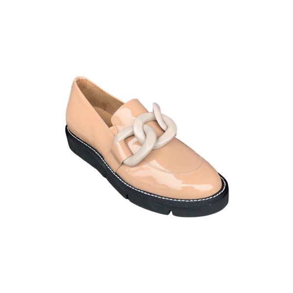 JOH2214 Natural Patent Loafer Online Hot Sale