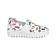 Becca White Shoe Print Slip On Fashion