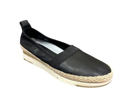 Fastest Black Leather Flat Online