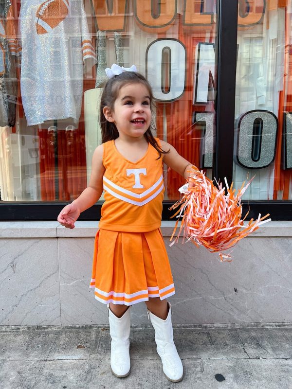 University of Tennessee Toddler Cheerleader 3-Piece Set Online Hot Sale