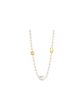 Stone & Pearl Beaded Necklace Online Hot Sale