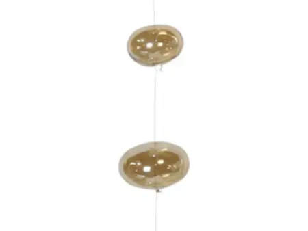 Glass Ball Strands-Amber Luster Online Hot Sale