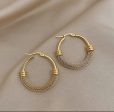 Retro Gold  Earrings For Sale