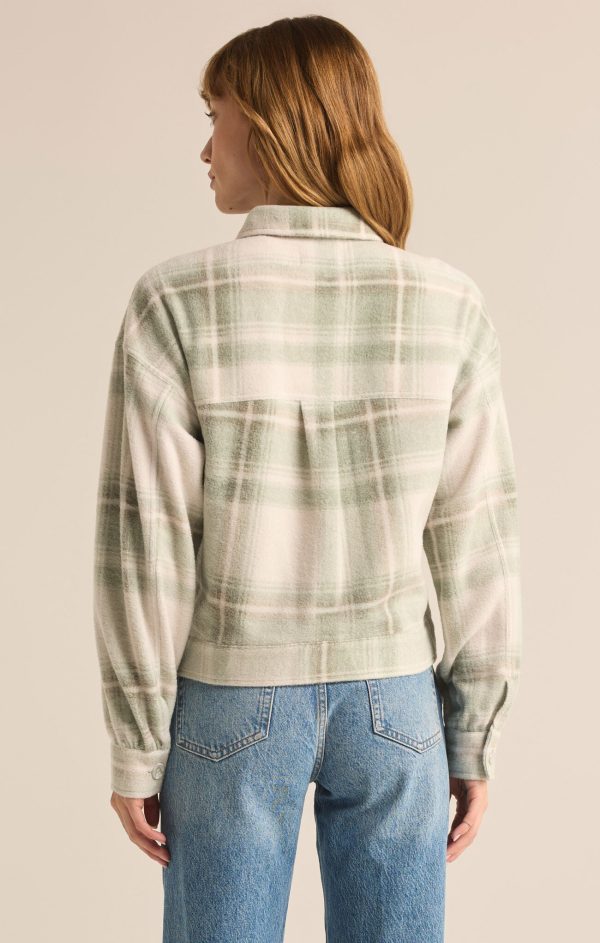 Z SUPPLY Abbott Plaid Jacket Online Sale