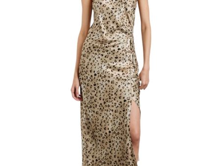 Gabriella Dress - Champagne Leopard Sale