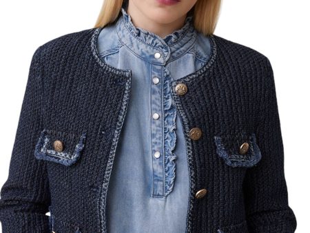 Diana Jacket - Denim Blue Sale