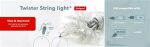 STRING LIGHT -35 LIGHTS- WHITE Online Sale