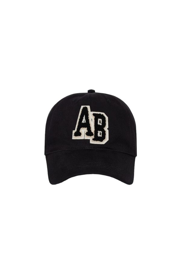 Jeremy Baseball Cap Letterman - Black Online now