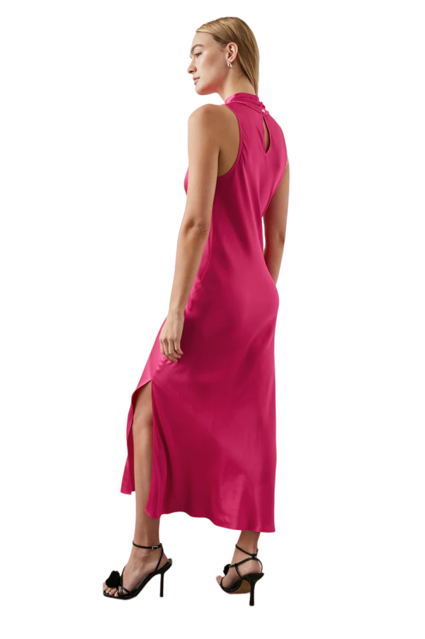 Solana Dress - Magenta Online now