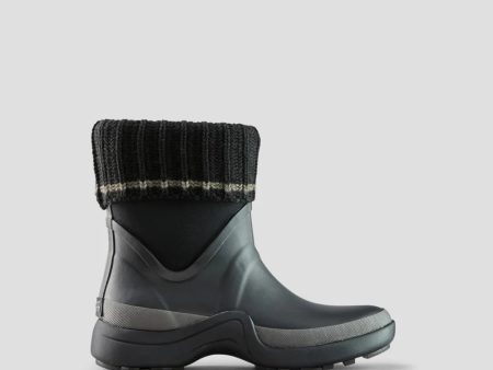 Raven Waterproof Black Rubber  Neoprene Boots For Cheap