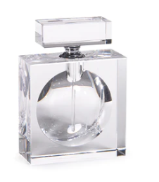 Modern Morocco Glass Perfume Bottle-Small Rectangular For Sale