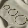 Medium Icon Hoops - Gold Cheap