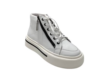 Juniper White White Leather Sneaker Fashion