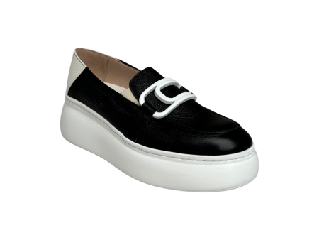 A2641 Black Flatform Loafer Cheap