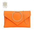 Envelope Clutch Orange Sale