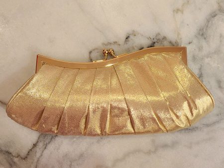 2318 Gold Clutch Hot on Sale