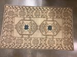 Blue Star Mini Turkish Rug For Cheap