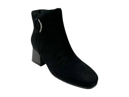 Gigi Black Suede WATERPROOF Boot For Discount