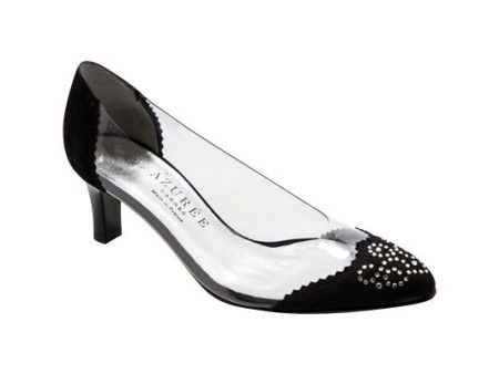 Lettre Black and Clear Pump Cheap