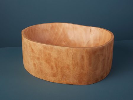 Kiln Mango Wood Bowl - Extra Large For Sale