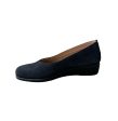 SC5647 French Navy Suede Skimmer Fashion