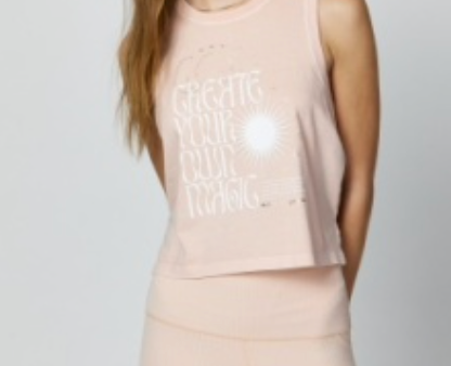 Spiritual Gangster - Create Magic Box crop tank For Sale