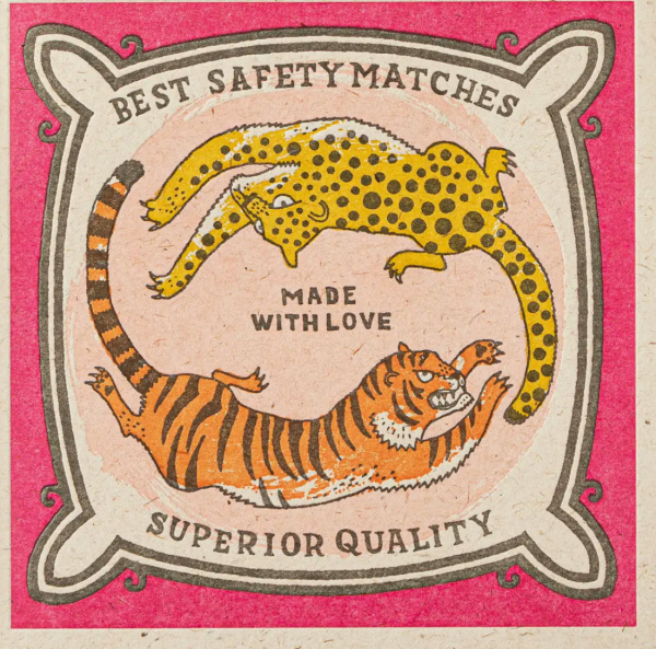 Chasing Big Cats Matchbox Sale