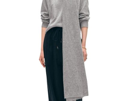 Cashmere Travel Wrap - Grey Heather Sale