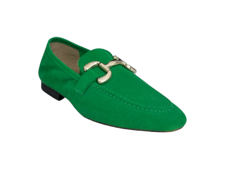 Macie Irish Green Suede Loafer Cheap